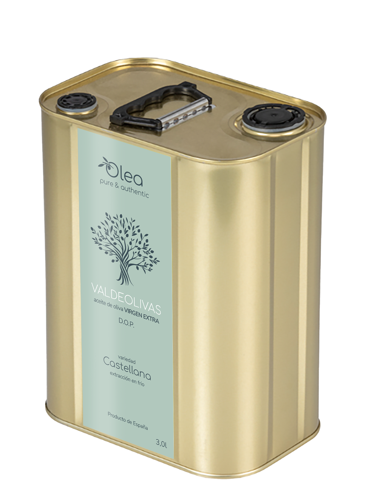 Castellana D.O.P. extra vierge olijfolie uit Valdeolivas - Spanje 3liter