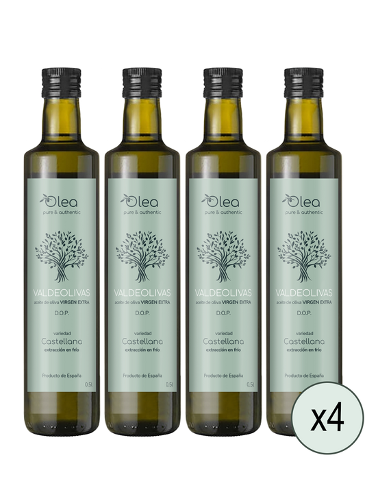 Valdeolivas extra vierge Spaanse olijfolie 4x 500ml